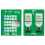 Plum boerenbedrog> Wall Station met twee flessen 1 x 200 ml pH-neutraal en 1 x 500 ml Eye Wash - zuiveren tijd ongeveer 7 minuten